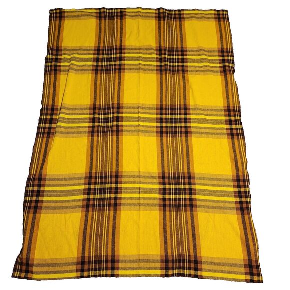 Vtg Linens Lot Table Cloth Oval Square Napkins Embroidered Plaid Fall Decor - Picture 2 of 16